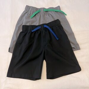 Primary StayCool Gym Shorts! Size 8-9, set of 2!